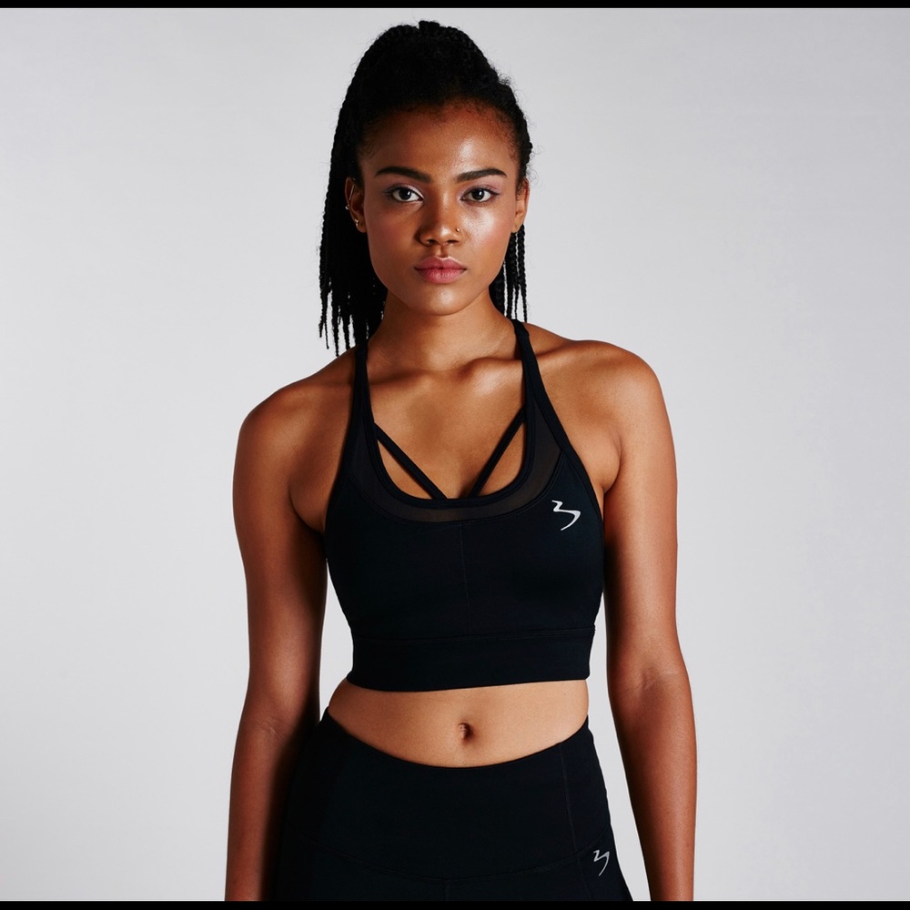 Black Sports Bra